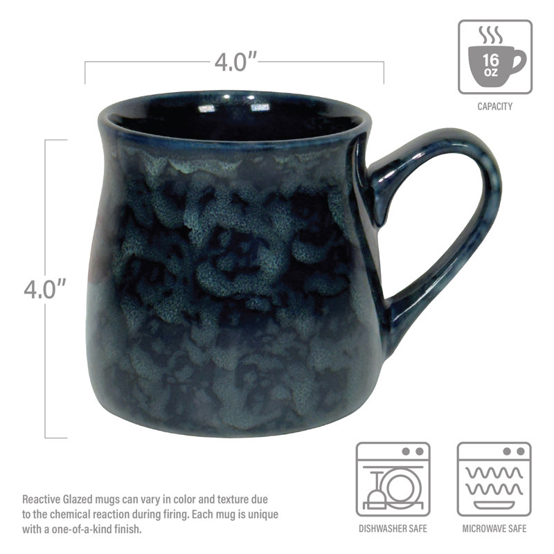 In My Defense Blue Camo Ceramic Mug