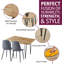 Mose 4 - Person Dining Set-94016812