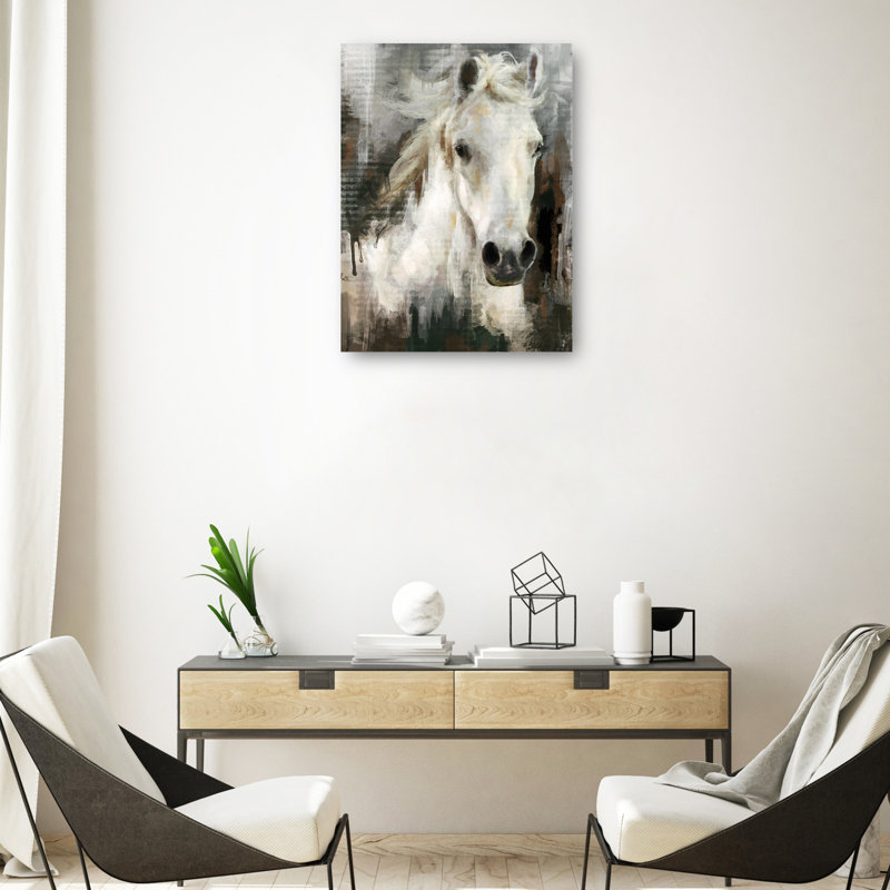 Casper by Studio Arts Canvas Art Print, 14" H x 11" W, Wrapped Canvas
