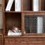 Bibliothèque de rangement luxueuse de style italien