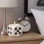 White/Black Tobacco Dice Candle, Wax, Tobacco Scent, Casual-286558857