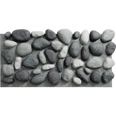 EverStone River Rock Faux Rock Panel