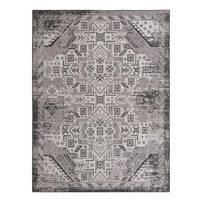 Tapis intérieur / extérieur bleu Alucard Southwestern