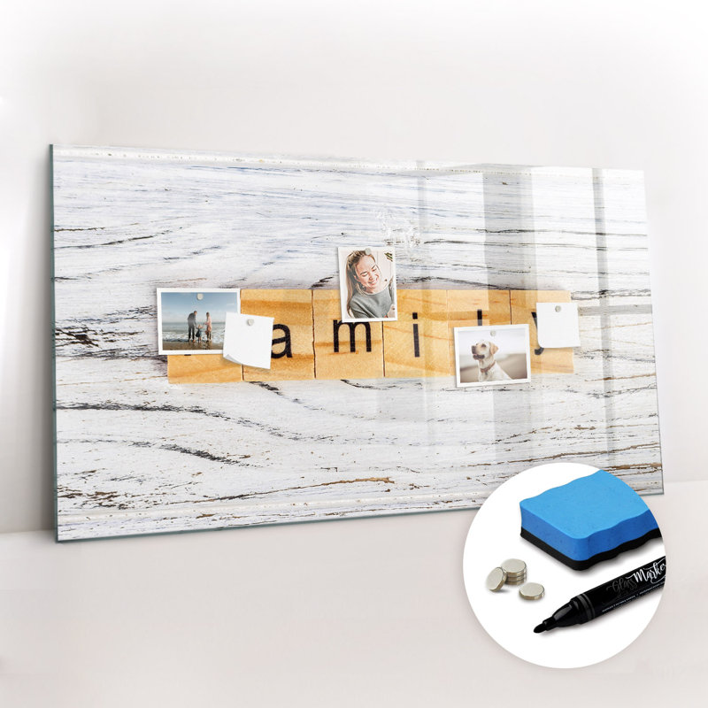 Magnetic Glass Dry Erase Board