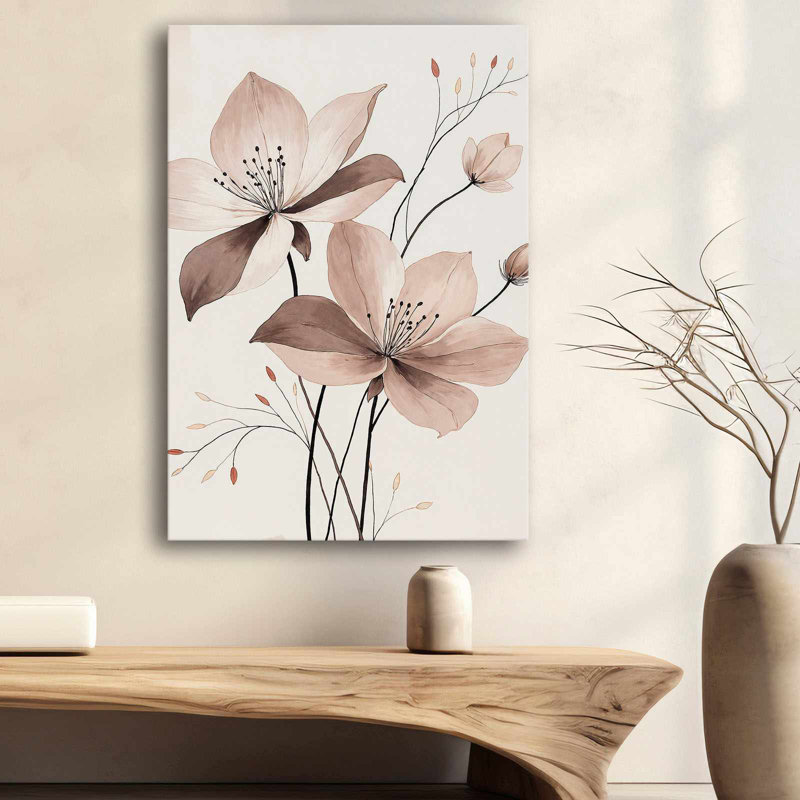 Peinture décorative sur toile