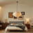 1-Light Pendant Light Tiered