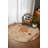Nomadia Collection Digital Print Cotton-Polyester Orange Beige Moroccan Rug-846050844