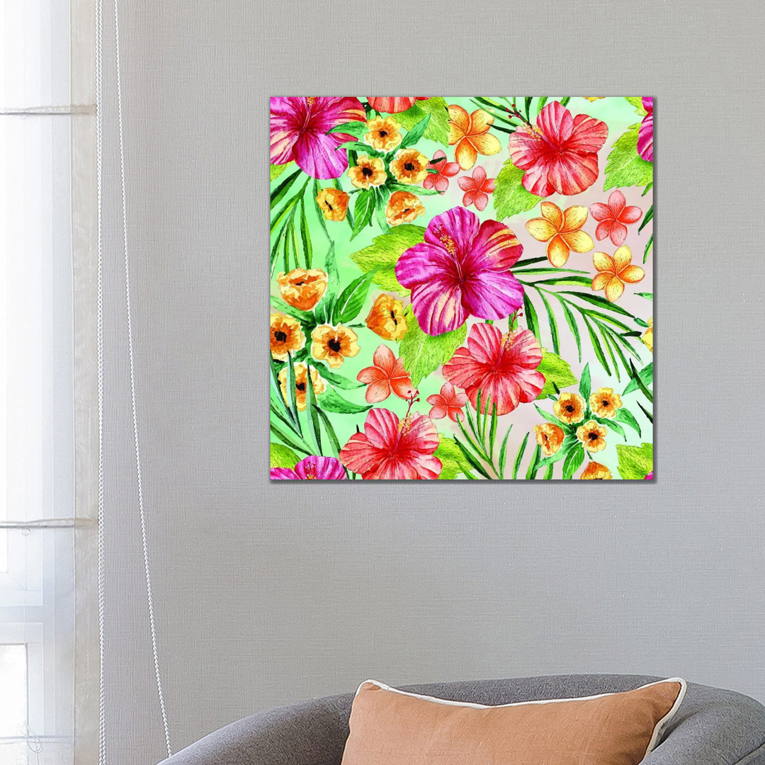 The Tropical Life I von Seven Trees Design - Galerie-umwickelte Leinwand Giclée auf Leinwand