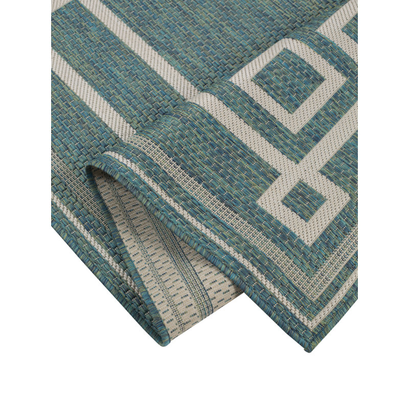 Oriental Indoor / Outdoor Rug, 7'10"x10'