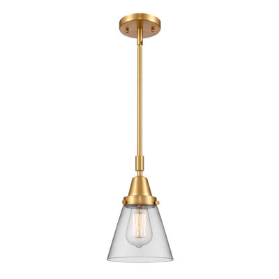 Luminaire suspendu conique 1 lumière Ashwath