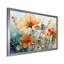 «Peach Transparent Botany Floral Elegance - Plants», reproduction d'art sur toile-506908683-506908686