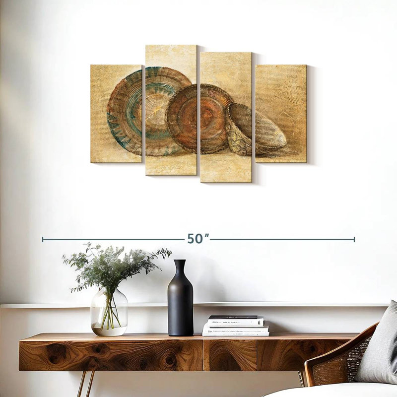 Kerner Woven Vessels I, 22" H x 36" W