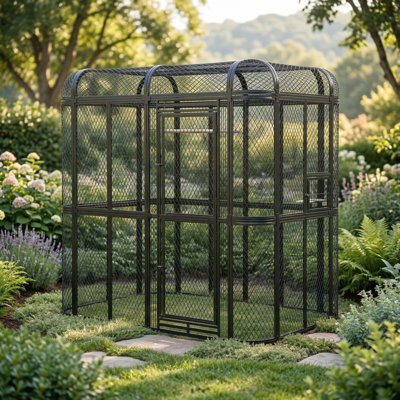 Cage à oiseau 70 po avec deux portes