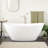 66" Treece Acrylic Freestanding Tub With Foam