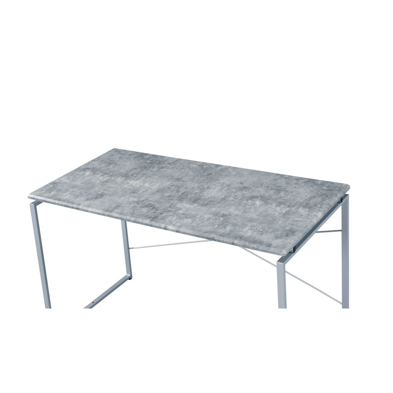 Bureau, Faux béton / argent