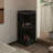 Corner Bar Cabinet With Wine Rack And Open Shelf-2124161858