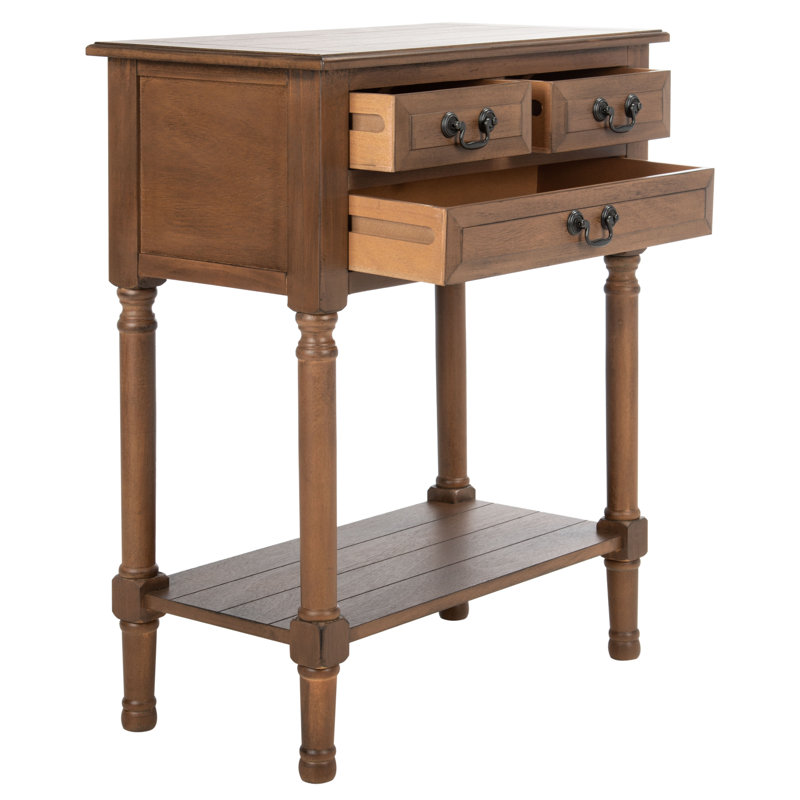 Primrose 59.69cm Console Table, Brown