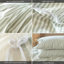 Ensemble de housse de couette à rayures 100% coton lavé MooMee-111721004-112681252