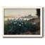 Argenteuil, Fleurs au bord de la rivière, 1877 - Toile tendue avec châssis rustique_887MONET-96288049-96288052