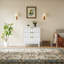 Commode 3 tiroirs avec panneau cannelé-430585834