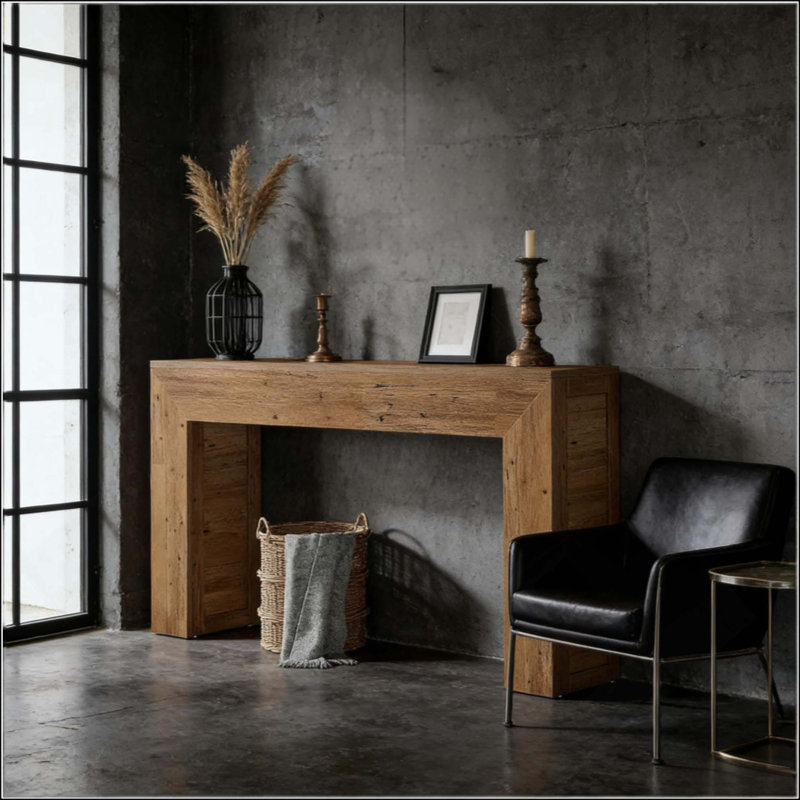 Practical Entry Table,Rustic Console Table,Sofa Table