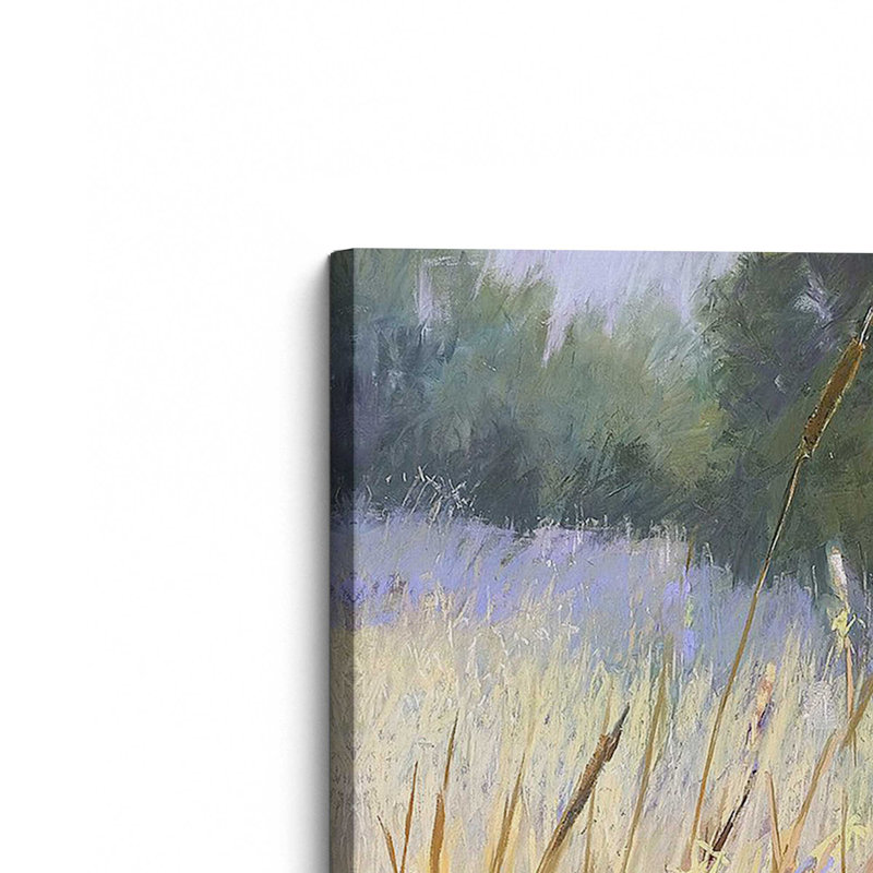 «Whispering Reeds», reproduction sur toile, Toile tendue, H 20 po x l 30 po x P 1,25 po