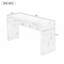 60''Wooden Entryway Table With Burl Veneer, Console Table-519125886