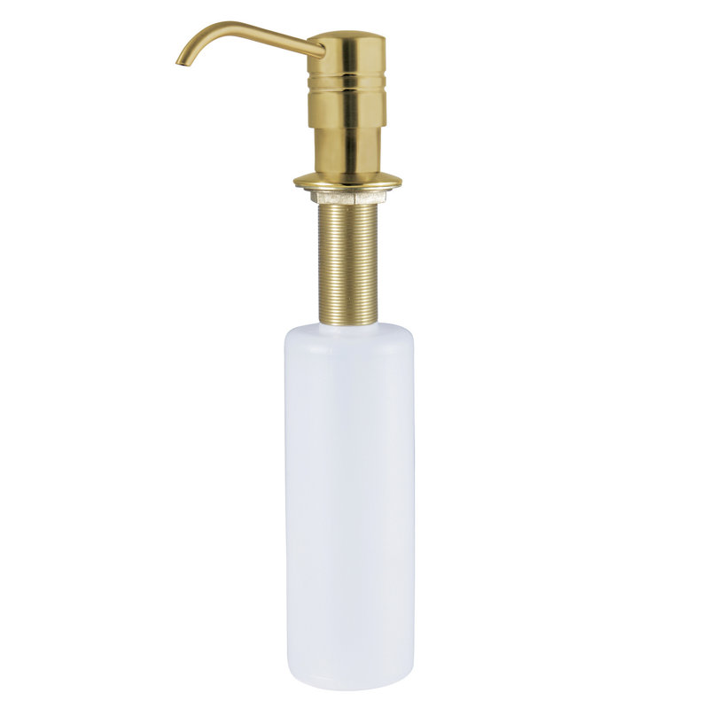 Distributeur de savon de cuisine Kingston Brass Milano, Laiton satiné