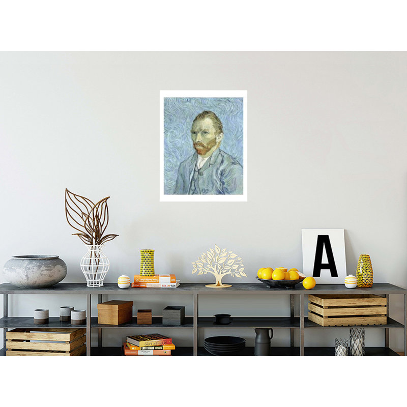 Autoportrait par Vincent van Gogh - Estampe numérique, H 28 po x l 22 po