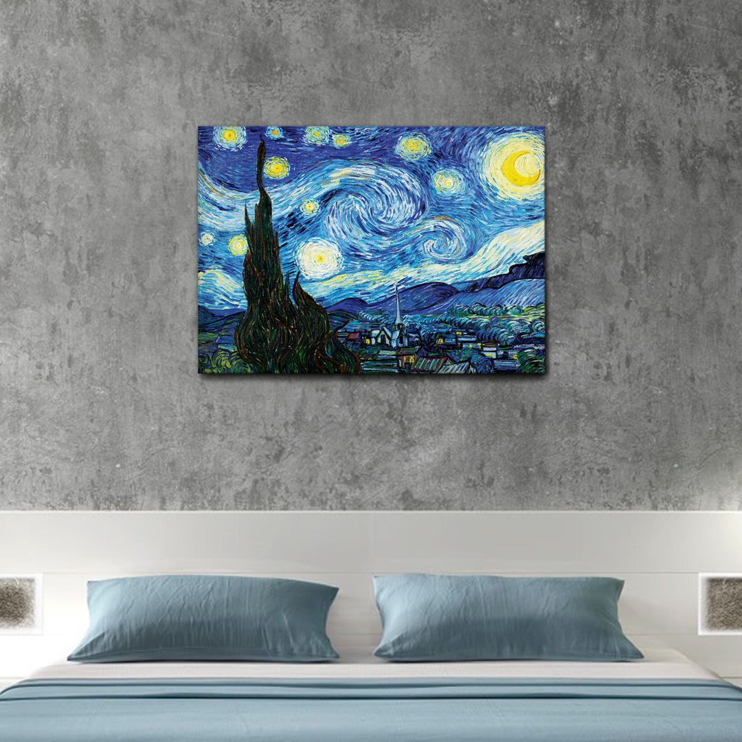 Leinwandbild Starry Night von Vincent Van Gogh