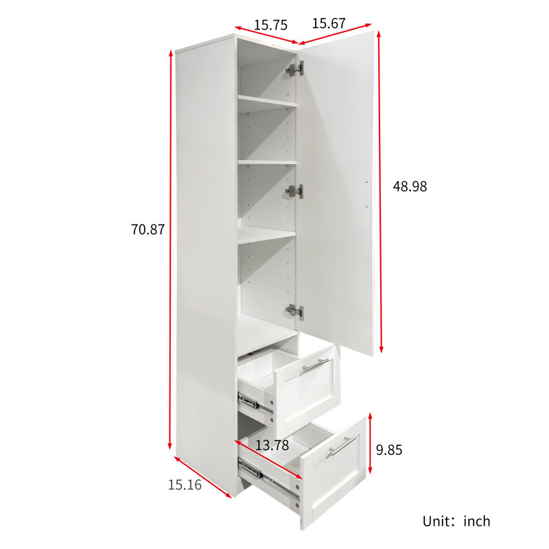 Freestanding Linen Cabinet
