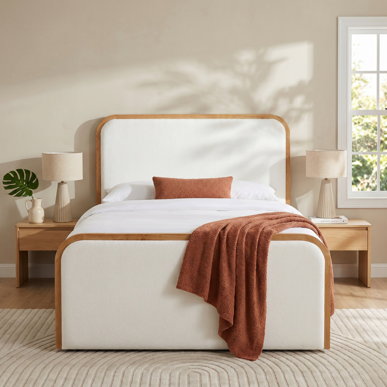 Wood Trim Bed