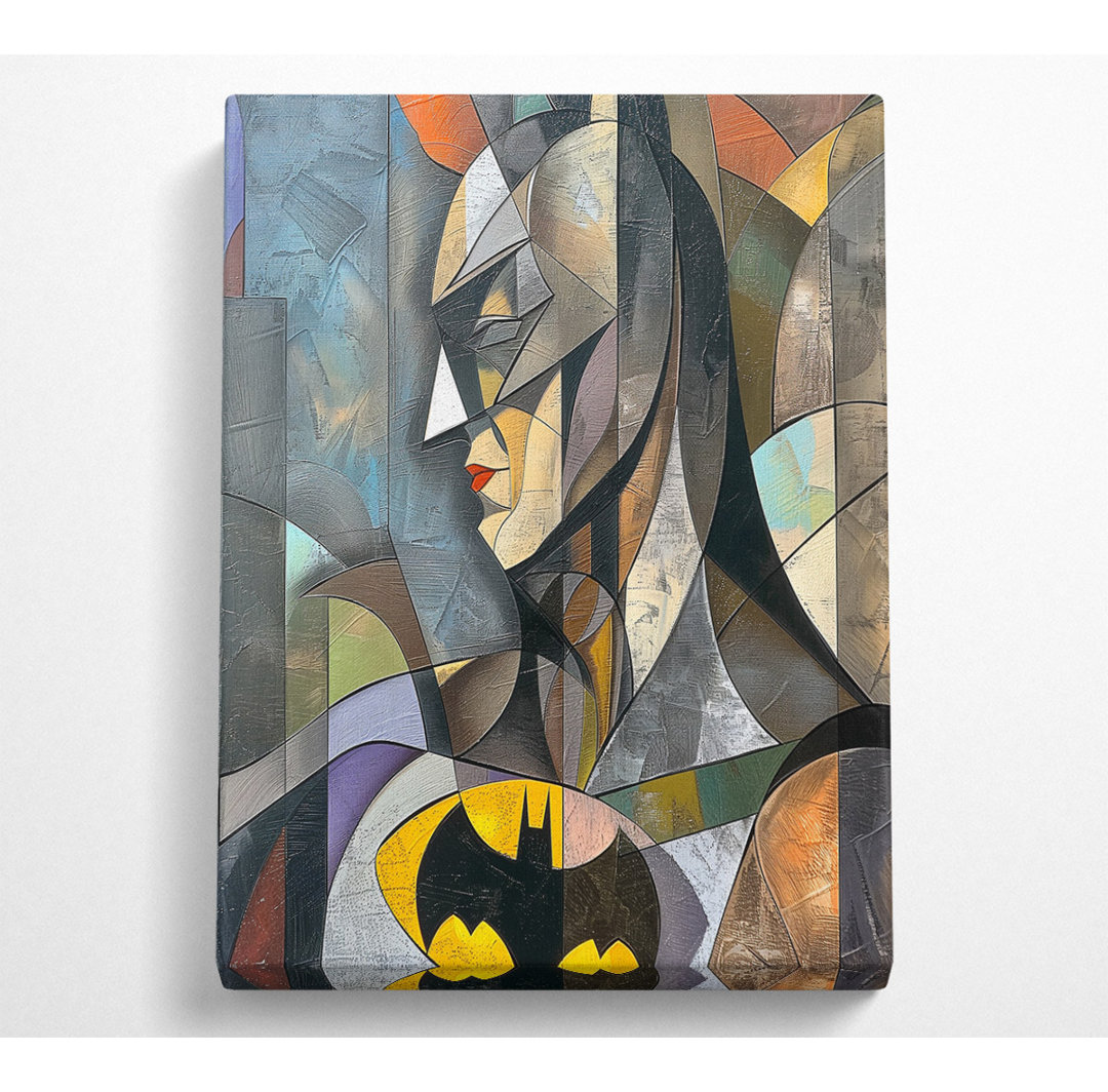 Batman Cube - Kunstdrucke auf Leinwand ohne Rahmen