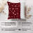  Snowflakes Marooon Snow Flake Modern-361133204