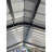 Large Chicken Coop Metal Chicken Run Dome Shape Walkin Fence Chicken Coop, Suitable For Outdoor And Yard Farm Use, Covered By PE Cloth, 12.4 Ft ×12.4 Ft,There Is No PE Cloth In The Front.