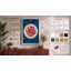 Raspberries on White Minimalist 1 Piece Wrapped Canvas Wall Art-424337726-424337712