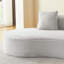 Canapé modulaire surdimensionné rembourré en velours côtelé avec coussins décoratifs Modern-129606146