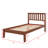 Wood Platform Bed With Headboard-1148228793