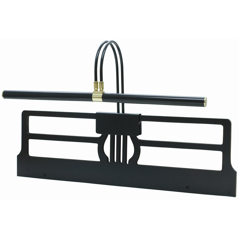 Lampe piano 8 po Milagros, Noir et laiton