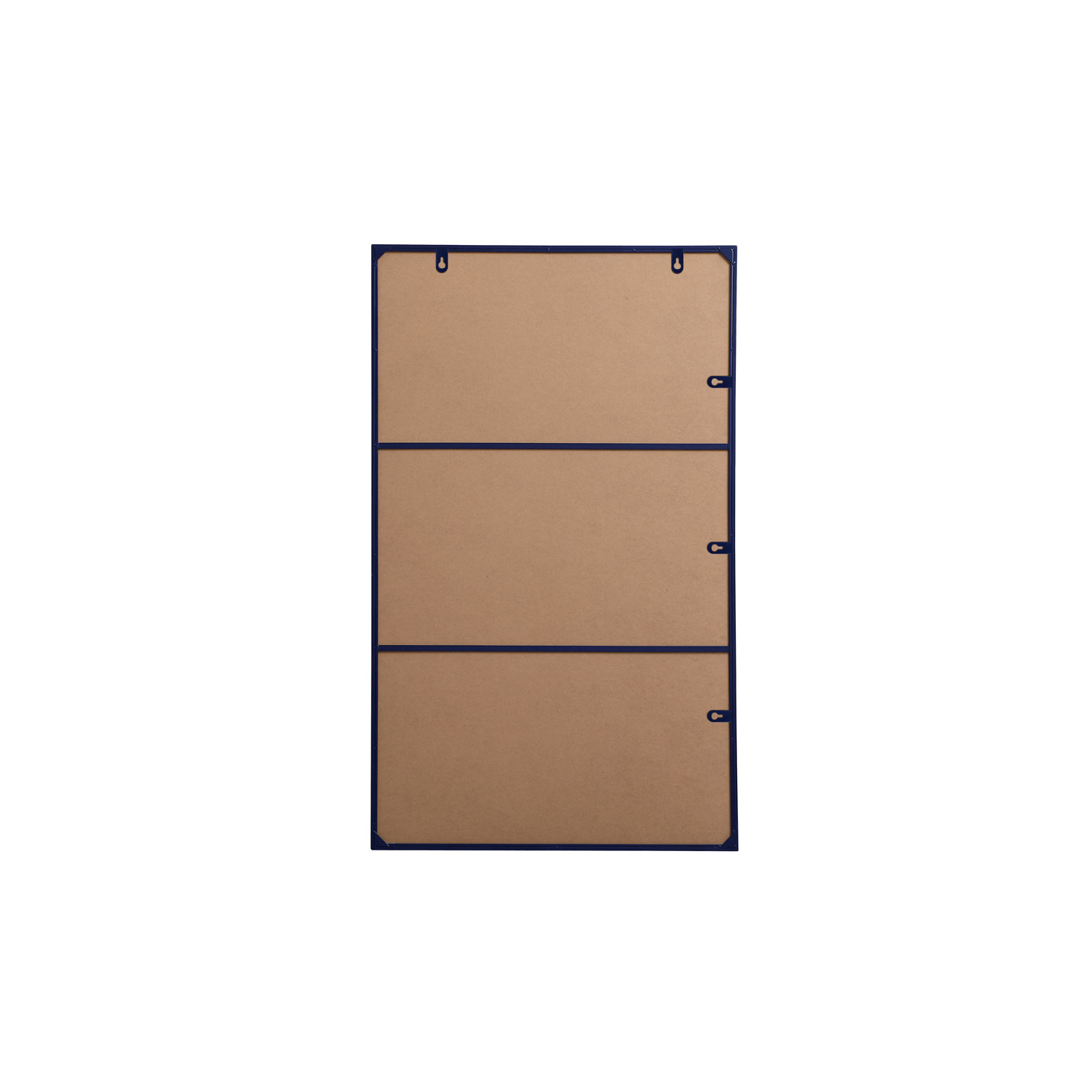 Sabine Metal Rectangle Wall Mirror, 60" x 36", Blue