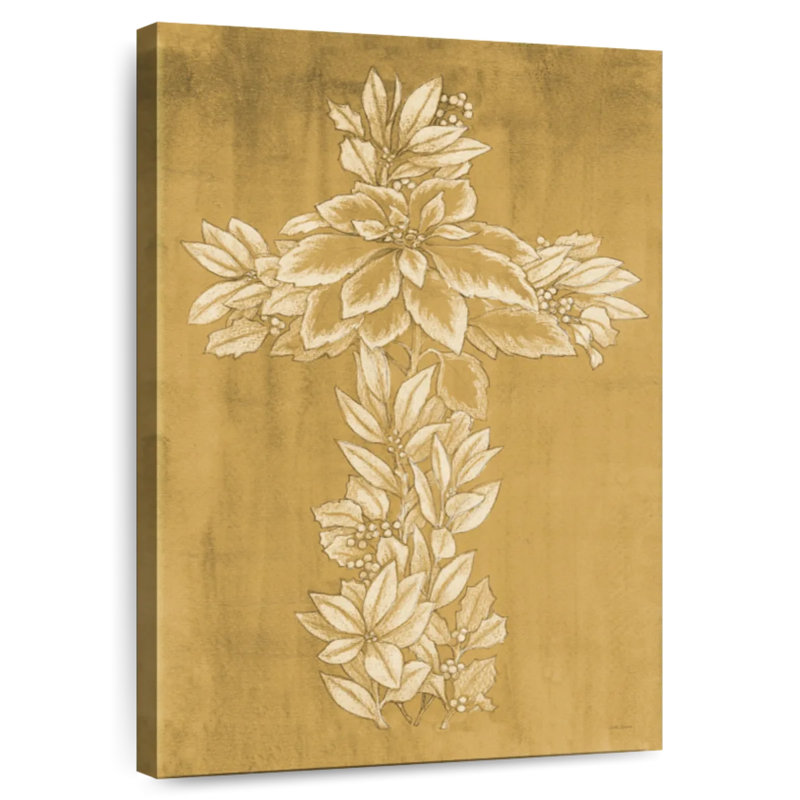Adella Holiday Cross I, 51" H x 34" W