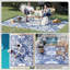 Reversible Plastic Straw Rug,Outdoor Rug For Patio For Decor, Portable Outside Camping Area Carpet Mat For Backyard Porch,Picnic