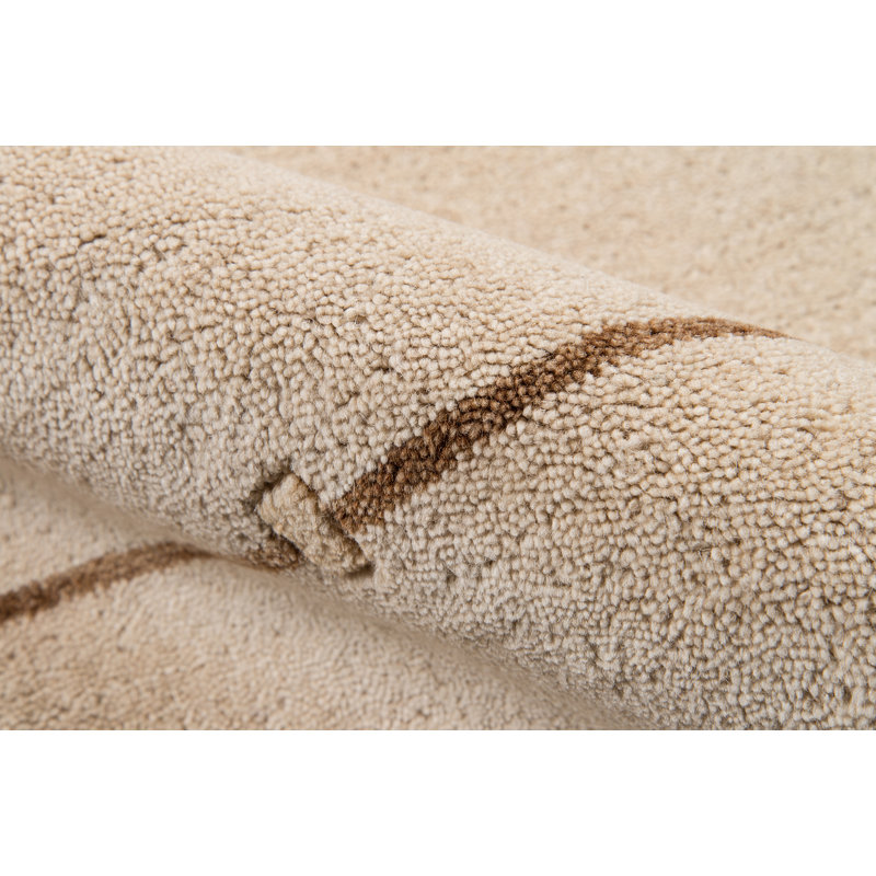 Aliriza Wool Striped Indoor Rug, Rectangle 7'6" x 9'6"