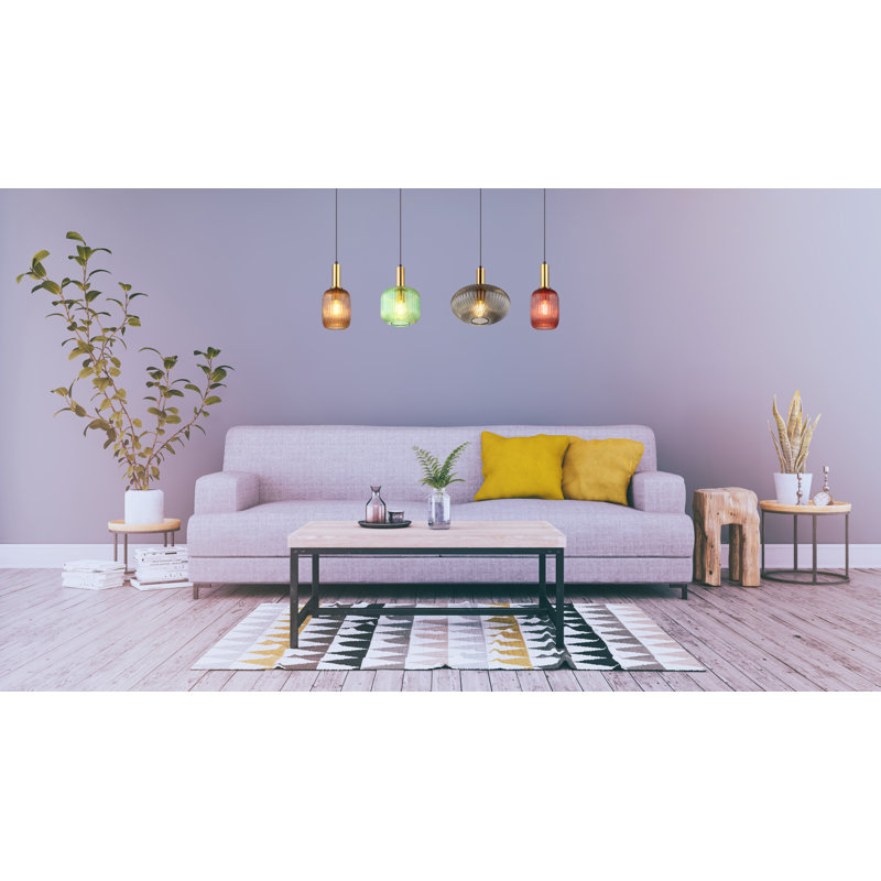 Asra 4 - Light Brass Kitchen Island Pendant