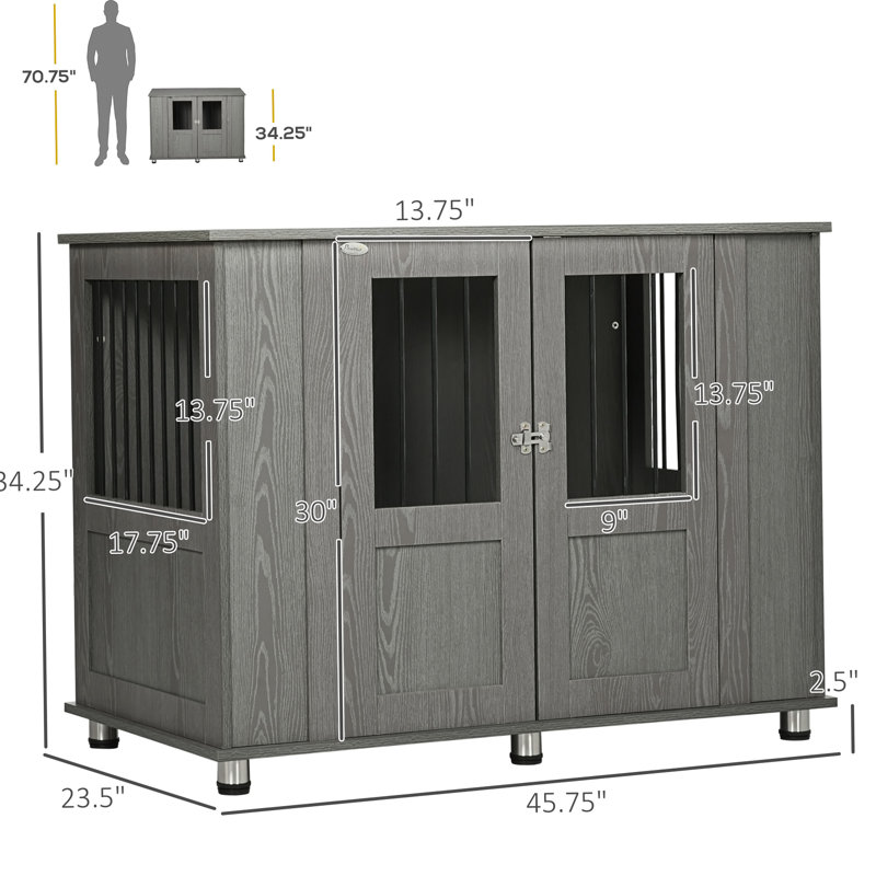 Mobilier pour cage de chien, niche pour chien