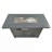 Outdoor Gas Fire Pit Table with Lid Durable Steel Construction for Year-Round Use and Enhanced Outdoor Living-1245118113