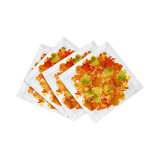 Fallen Leaves Cotton Sateen Cocktail Napkins