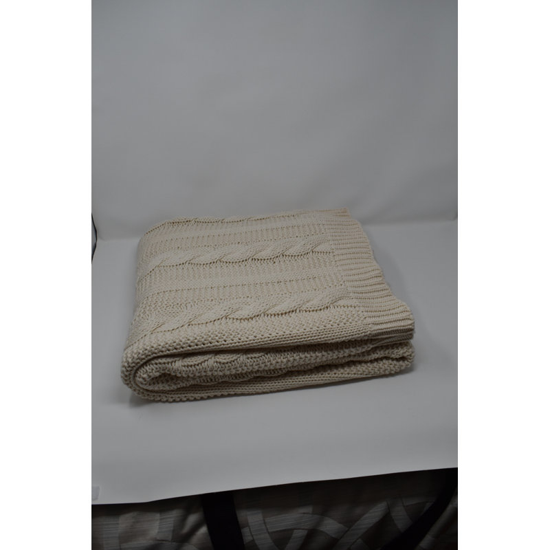 Knitted Throw Blanket