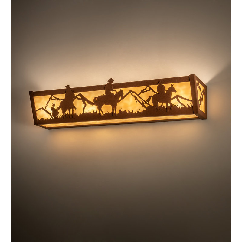 Rustic Lodge 4 - Light Bath Bar