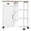 Chariot de cuisine avec plateau en marbre Shavertown Queens